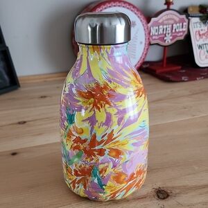 40 oz Swell Floral Insulated Water Bottle in Pink, Yellow, Orange, Green